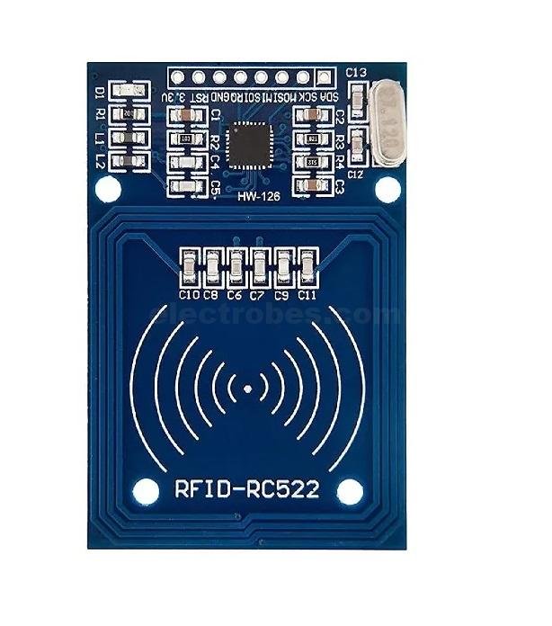 Mifare 13.56Mhz RC522 RFID Card Reader Module for arduino raspberry pi with card and key ring at best price online in islamabad rawalpindi lahore peshawar faisalabad karachi hyderabad quetta wah taxila Pakistan