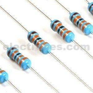 2.2K Ohm Axial 1/4W Resistor