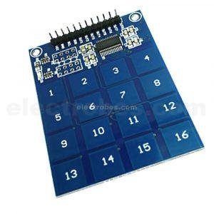TTP229 16 Key 4x4 16 Channel Digital Capacitive Touch Keypad