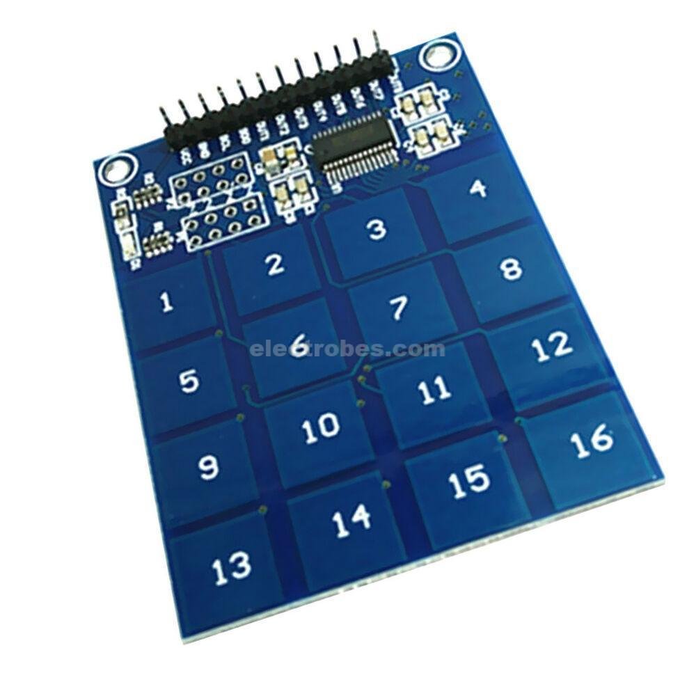 TTP229 16 Key 4x4 16 Channel Digital Capacitive Touch Keypad