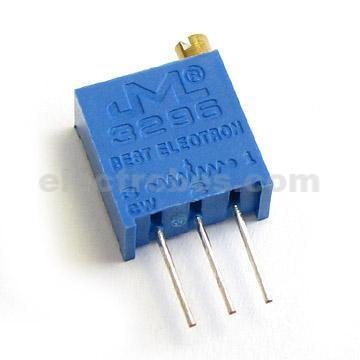 100K Ohm 104 Multi turn Trimpot Potentiometer / Variable Resistor - Image 2