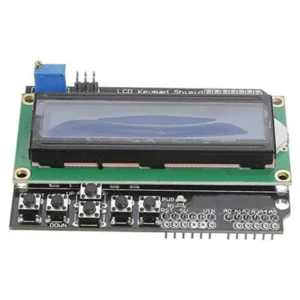 Buy 1602 16x2 LCD Keypad Shield For Arduino online at best price and delivery in islamabad rawalpindi lahore peshawar faisalabad karachi hyderabad quetta wah taxila multan sialkot mardan Pakistan