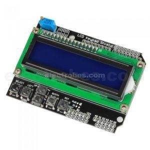 1602 16x2 LCD Keypad Shield For Arduino at best price online in islamabad rawalpindi lahore karachi multan sukkur skardu peshawar taxila wah gujranwala faisalabad hyderabad quetta pakistan