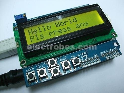 1602 16x2 LCD Keypad Shield For Arduino - Image 2