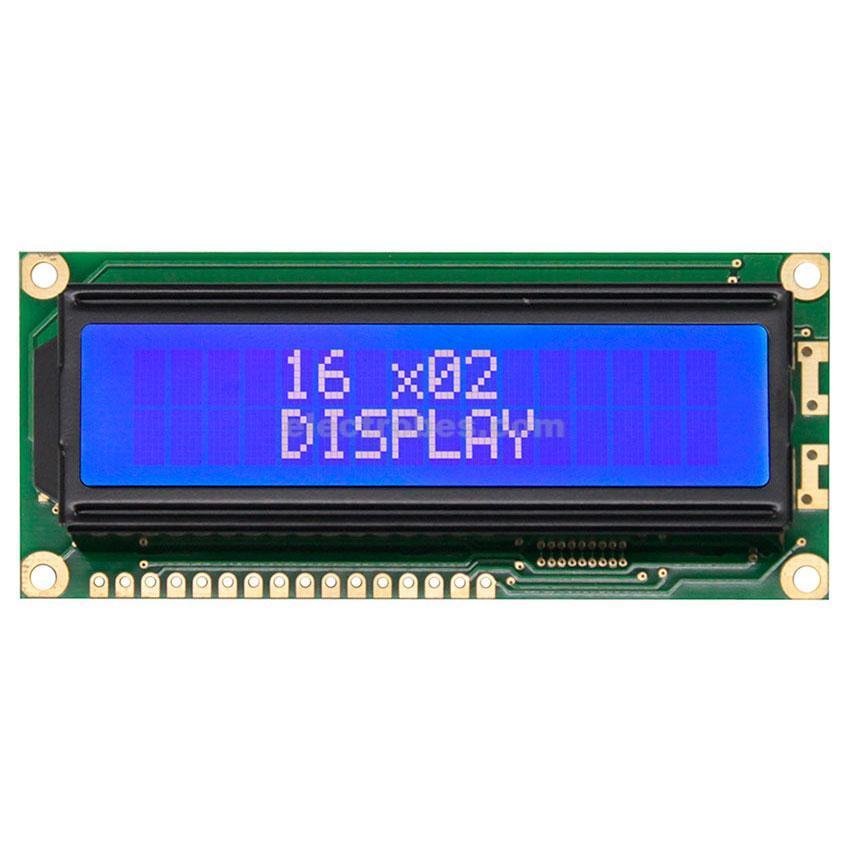 16x2 LCD Display 1602 Character Display for Arduino - Blue - Image 2
