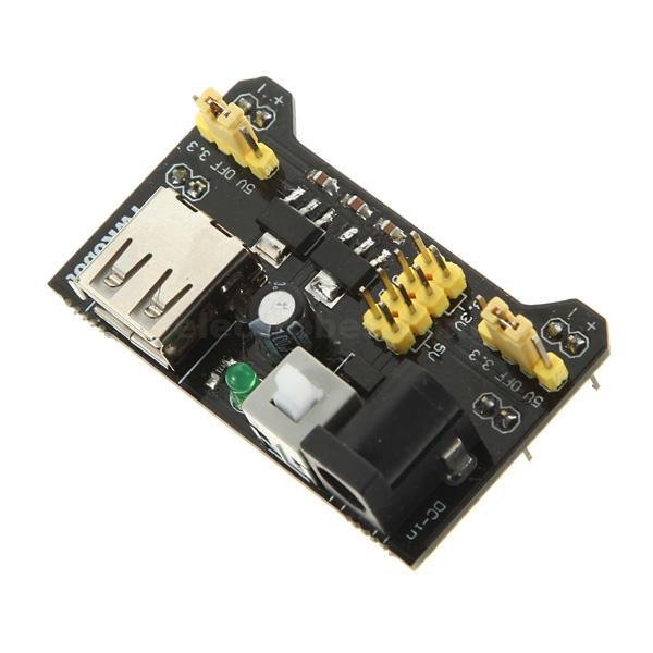 MB102 Breadboard Power Supply Module 3.3V/5V For Arduino Solderless MB102 Bread Board power module power source for arduino and components at best price online in islamabad rawalpindi lahore peshawar faisalabad karachi hyderabad quetta wah taxila Pakistan