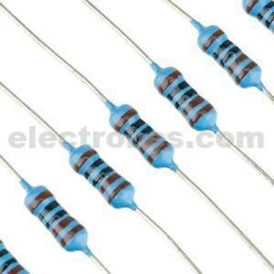 1K Ohm Axial 1/4W Resistor