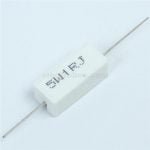 5W 1R 1 Ohm 5% Wirewound Sandblock Ceramic Cement Resistor
