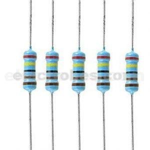 2.4K Ohm Axial 1/4W Resistor