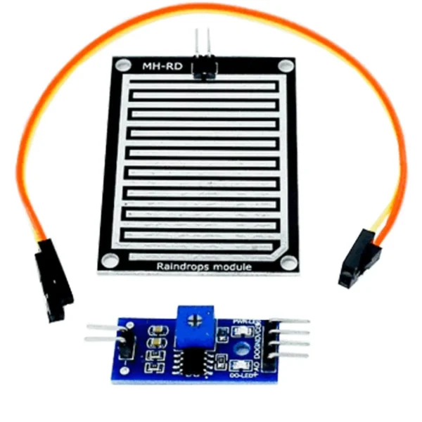 Arduino rain drop sensor rain water detection sensor module at best price online in islamabad rawalpindi lahore peshawar faisalabad karachi hyderabad quetta wah taxila Pakistan