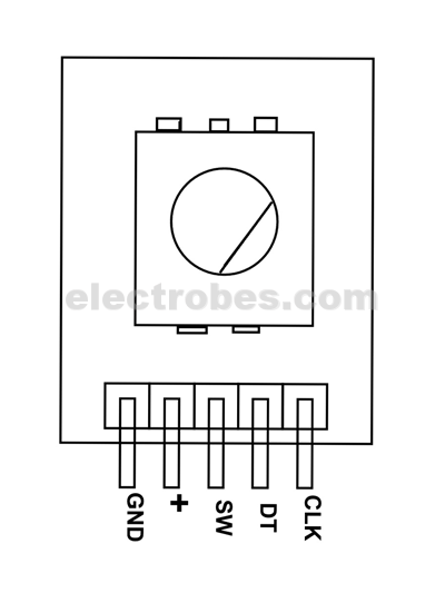 KY-040 360 Degree Rotary Encoder Module with Knob - Image 7