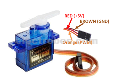 SG90 SG90 plastic gear Servo gear Motor in 360 Degree Rotation at best price online in islamabad rawalpindi lahore peshawar faisalabad karachi hyderabad quetta wah taxila Pakistan