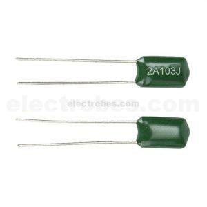 680pF 2A681J 0.68nF 100V Polyester Film Capacitor