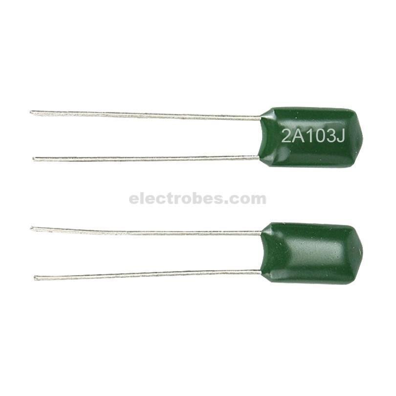 0.01uF 103J 47nF 100V Polyester Film Capacitor