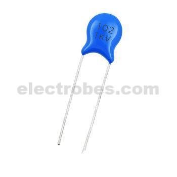 102 1KV High Voltage Ceramic Disk Capacitor 102M - Image 2