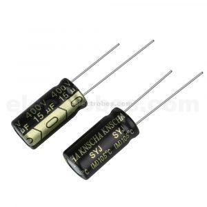 15uF 400V Electrolytic Capacitor