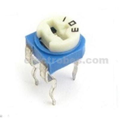 10K Ohm 103 Horizontal Type Trimpot Potentiometer / Variable Resistor