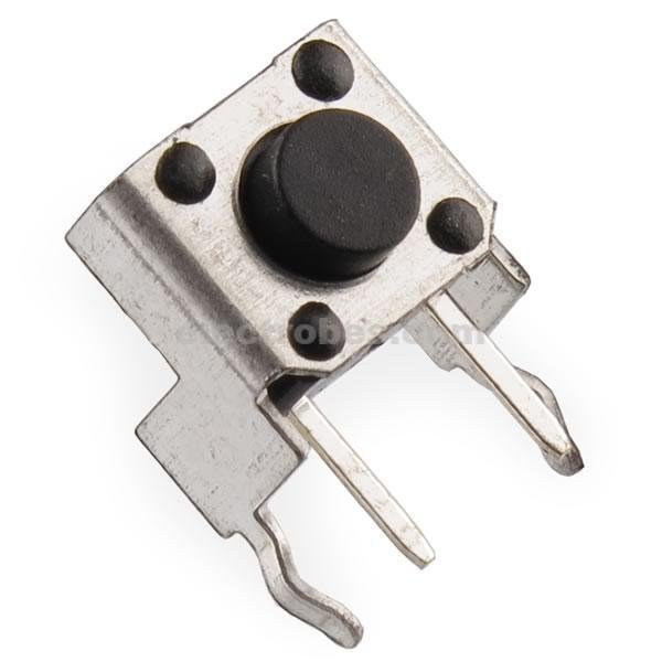 6x6mm Right Angle Momentary Tactile Pushbutton Switch