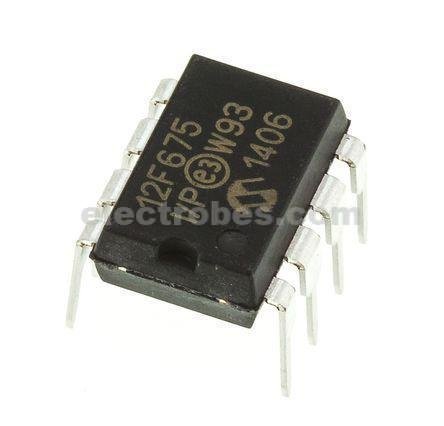PIC12F675 - I/P 8-PIN PIC MCU Microcontroller
