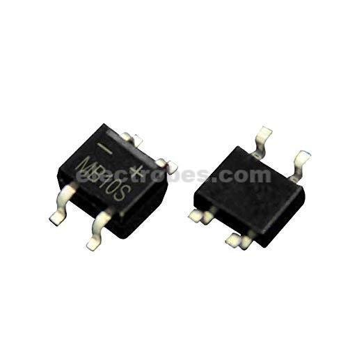 MB10S Single Phase Rectifier Bridge SMD - Image 2