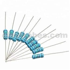 1.8 Ohm 1/4W Axial Through Hole Resistor
