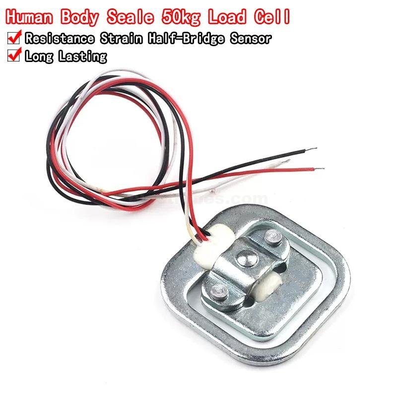 50KG Half-bridge Body Scale Load Cell Weighing Weight Sensor Strain Gauge at best price online in islamabad rawalpindi lahore peshawar faisalabad karachi hyderabad quetta wah taxila Pakistan