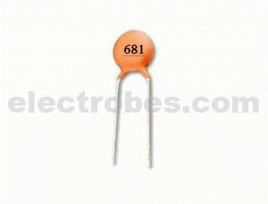 681 680pf 0.68nf Ceramic Disc Capacitor