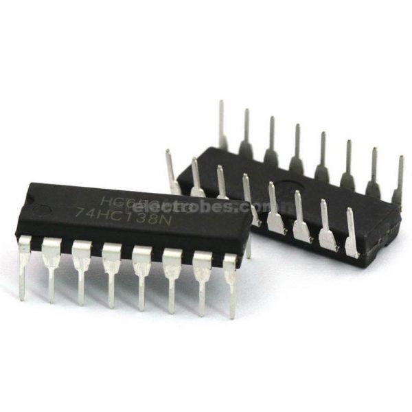 3 to 8 line Decoder / Demultiplexer 74HC138 - Electrobes