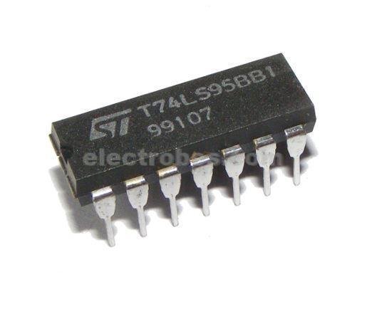 74LS95 4-BIT SHIFT REGISTER / PARALLEL IN AND SERIAL OUT