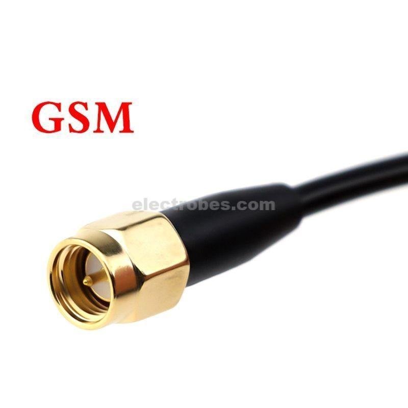 3dBi 900/1800MHz SMA GSM Antenna For SIM800 / SIM900 GSM Module - Image 2