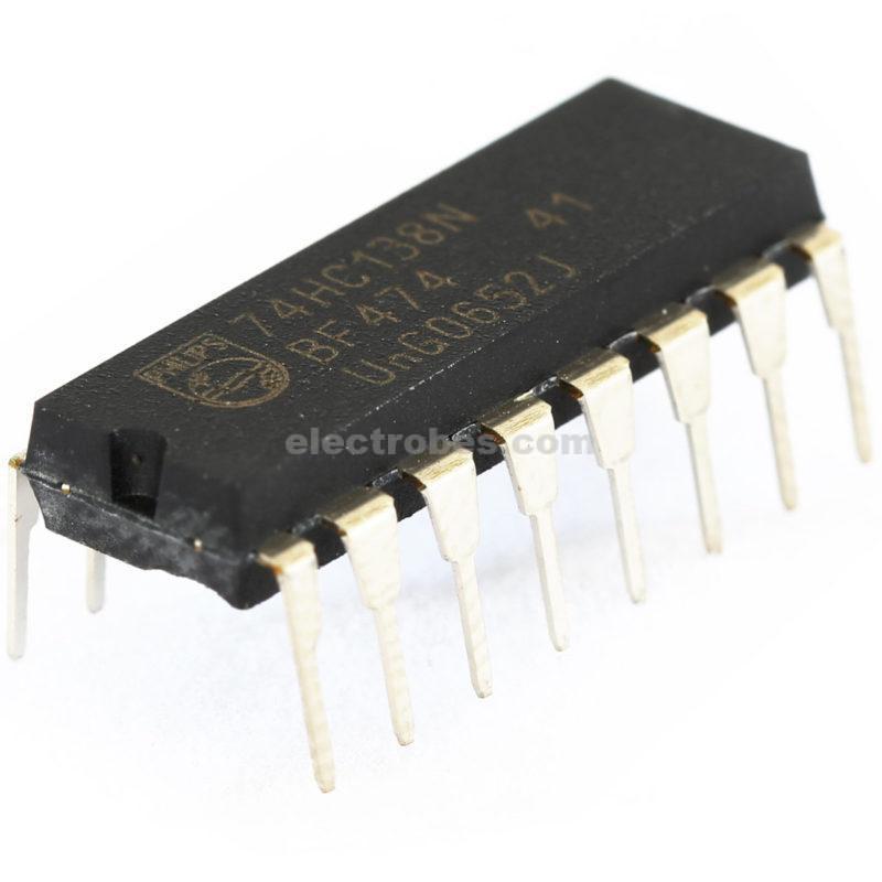 138an Decoder 3 to 8 line Decoder / Demultiplexer 74HC138