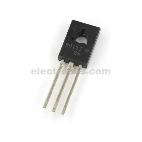 BD137 1.5 A 60V NPN Bipolar Power Transistor
