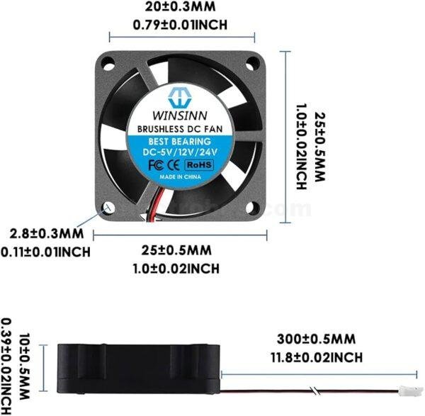40x40x10 24v dc cooling fan for 3d printer at best price online in islamabad rawalpindi lahore peshawar faisalabad karachi hyderabad quetta wah taxila Pakistan