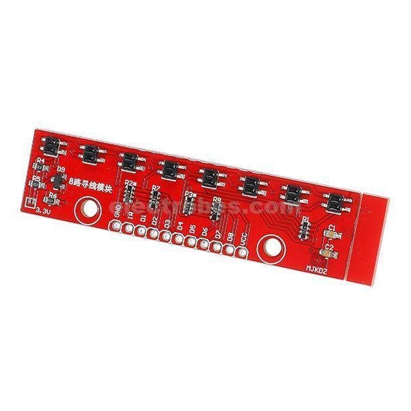 8 Way IR Line Tracking / Following 8 Channel QTR-8A Sensor Module - Image 2