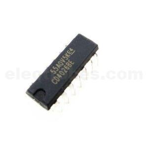 CD4026 7-segment CMOS Counter Decade Divider IC at best price online in islamabad rawalpindi lahore peshawar faisalabad karachi hyderabad quetta wah taxila Pakistan