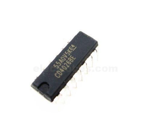 CD4026 7-segment CMOS Counter Decade Divider IC at best price online in islamabad rawalpindi lahore peshawar faisalabad karachi hyderabad quetta wah taxila Pakistan
