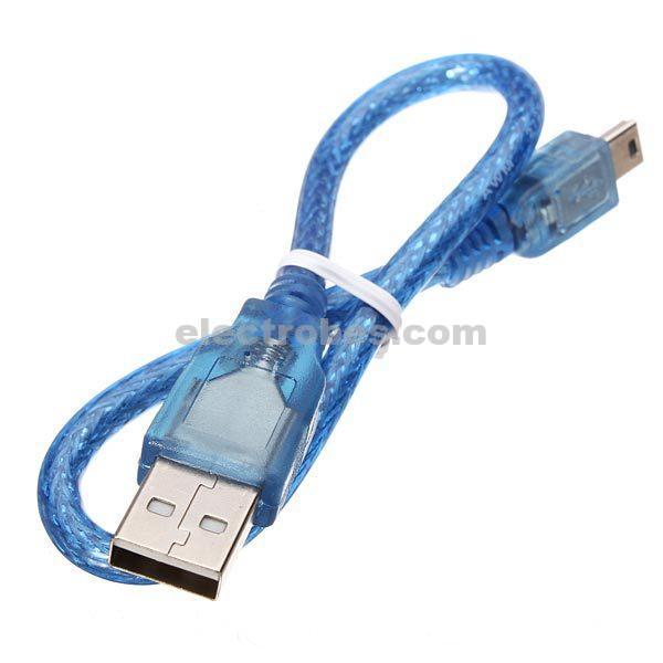 Arduino Nano USB 2.0 to USB 2.0 Mini B Cable - Image 2