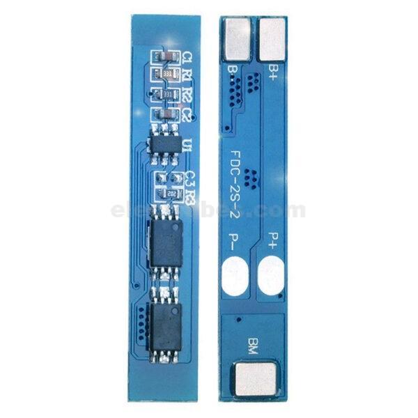 2S 3A 7.4V Cell 18650 Li-ion Lithium Battery Charging BMS PCB Board with Protection Charger Module - Image 3