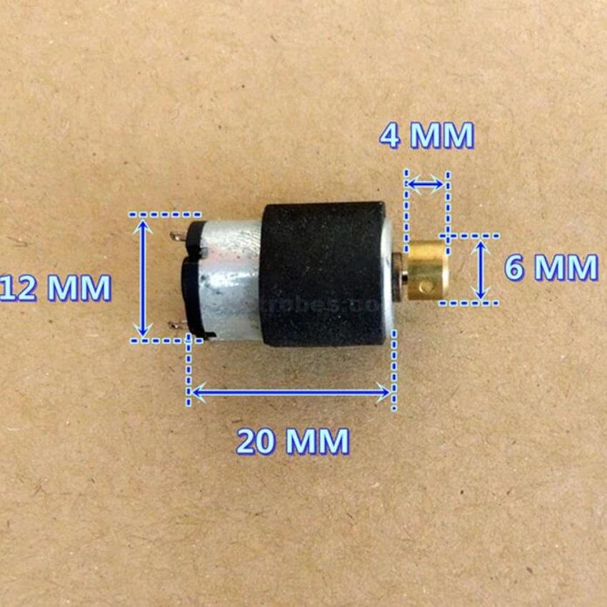 3V-6V DC 12x20mm 1220 Miniature Vibration Motor Micro Vibrator - Image 5