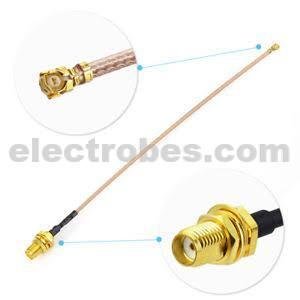 SMA Female Jack To IPX / IPEX / U.FL RF Pigtail Connecting Cable for GSM / WiFi Antenna - Image 3