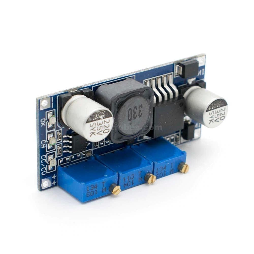 LM2596 Tripple / Three Variables Buck Adjustable Step Down Power Supply Module DC-DC Converter - Image 3