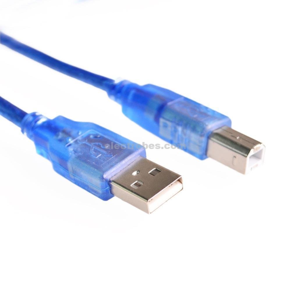 Cable usb Tipo B 2.0 para arduino UNO y MEGA — Talos Electronics