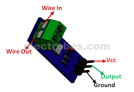 ACS712 20A 20 Amp Current Sensor Module - Image 4