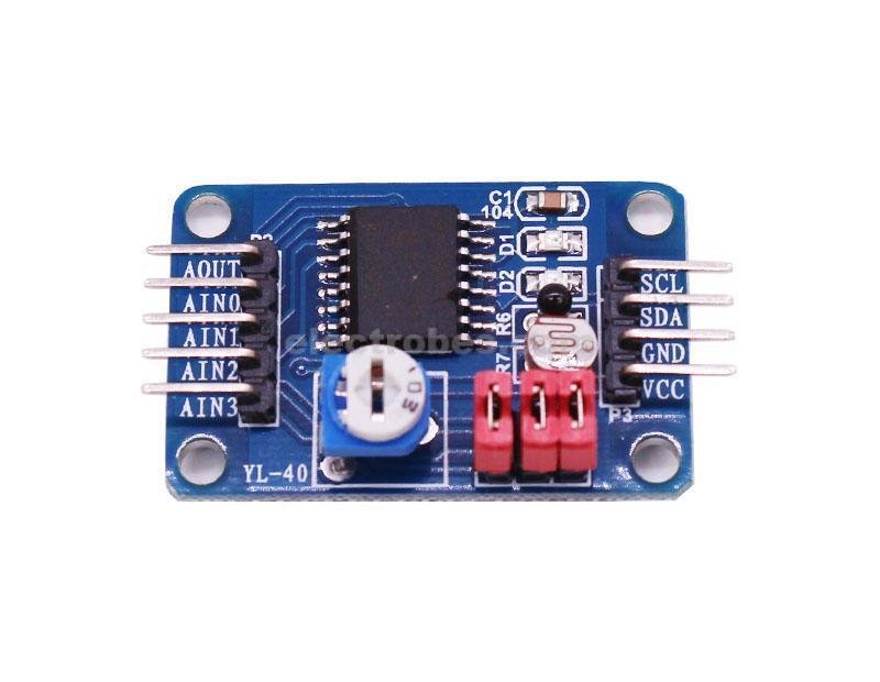 PCF8591 ADC & DAC Analog to Digital and Digital to Analog Converter Module - Image 2