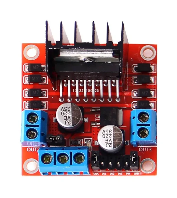 L298N Dual H Bridge Motor Driver Module Stepper Motor Driver Module for DIY Arduino uno in pakistan at best price online in islamabad rawalpindi lahore peshawar faisalabad karachi hyderabad quetta wah taxila Pakistan