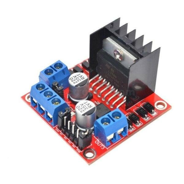 L298N Dual H Bridge Motor Driver Module Stepper Motor Driver Module for DIY Arduino uno in pakistan at best price online in islamabad rawalpindi lahore peshawar faisalabad karachi hyderabad quetta wah taxila Pakistan