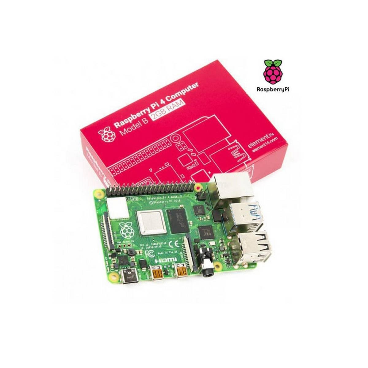 New Original Raspberry Pi 4 Model B 2Gb Ram Mini Computer RPi 4B Development Board at best price online in islamabad rawalpindi lahore peshawar faisalabad karachi hyderabad quetta wah taxila Pakistan