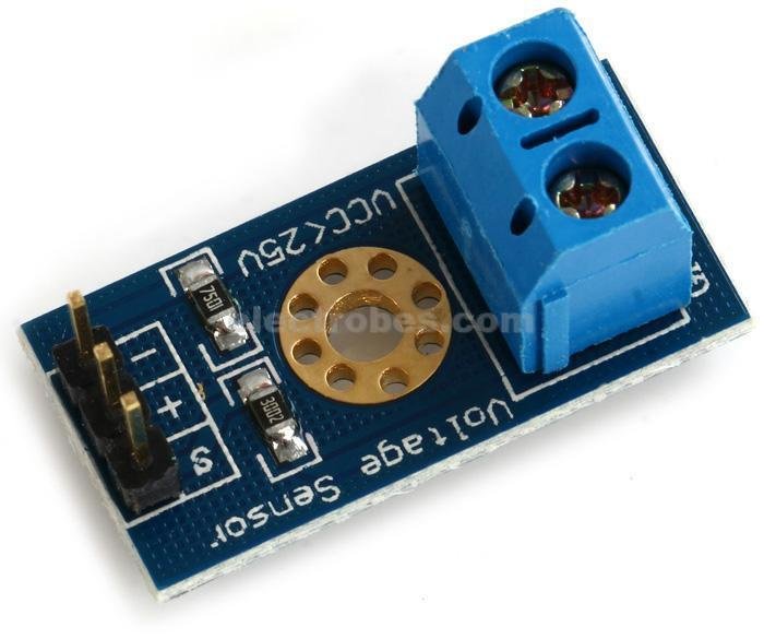 Voltage Sensor Module DC 0-25V voltage divider circuit for arduino raspberry pi at best price online in islamabad rawalpindi lahore peshawar faisalabad karachi hyderabad quetta wah taxila Pakistan
