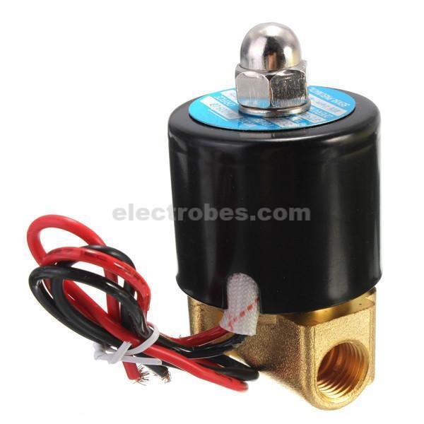 1/4 inch 12V 24V 220V AC/DC Solenoid Valve Normally Closed at best price online in islamabad rawalpindi lahore peshawar faisalabad karachi hyderabad quetta wah taxila Pakistan