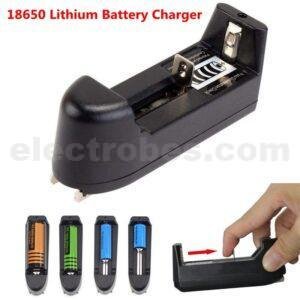 Universal Single Slot Li-ion Battery Charger for 18650 Cells 3.7v Rechargeable Lithium Ion Batteries at best price online in islamabad rawalpindi lahore peshawar faisalabad karachi hyderabad quetta wah taxila Pakistan